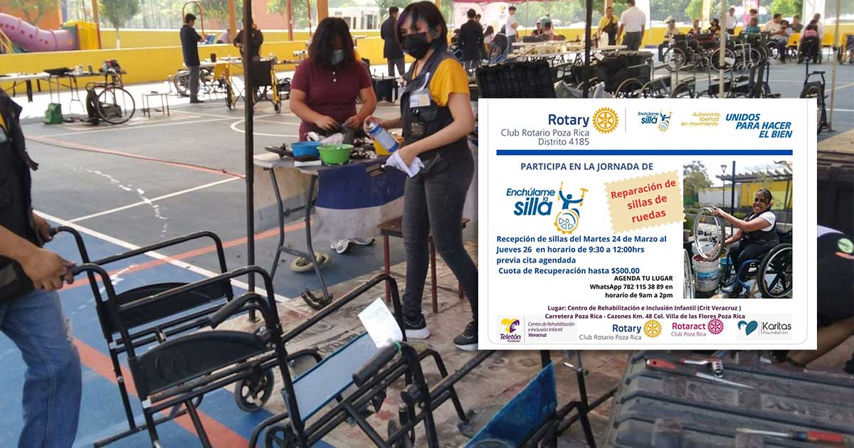 Abren registro para jornada “Enchúlame la Silla” en Poza Rica Abren registro para jornada “Enchúlame la Silla” en Poza Rica