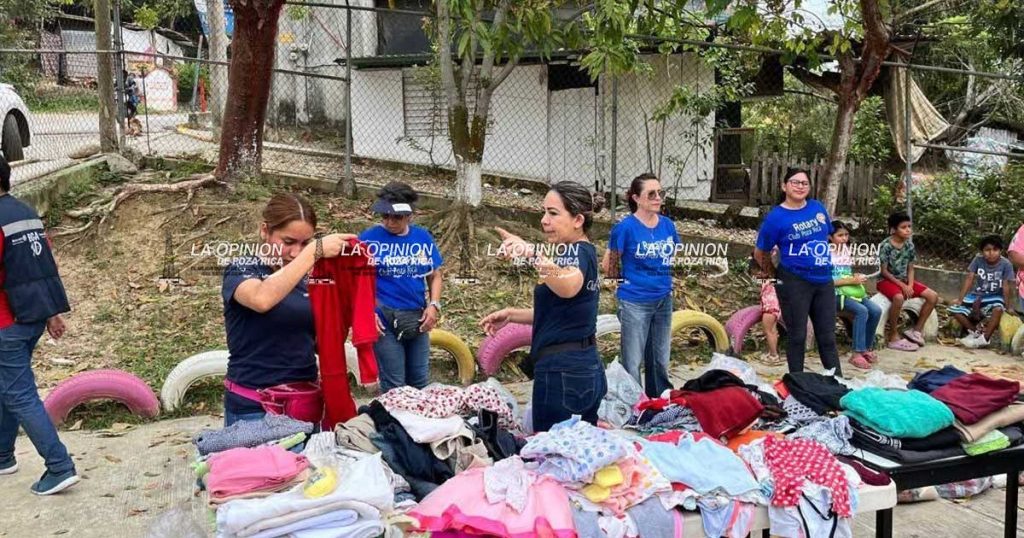 Entregará Club Rotario Poza Rica despensas en dos escuelas Entregará Club Rotario Poza Rica despensas en dos escuelas