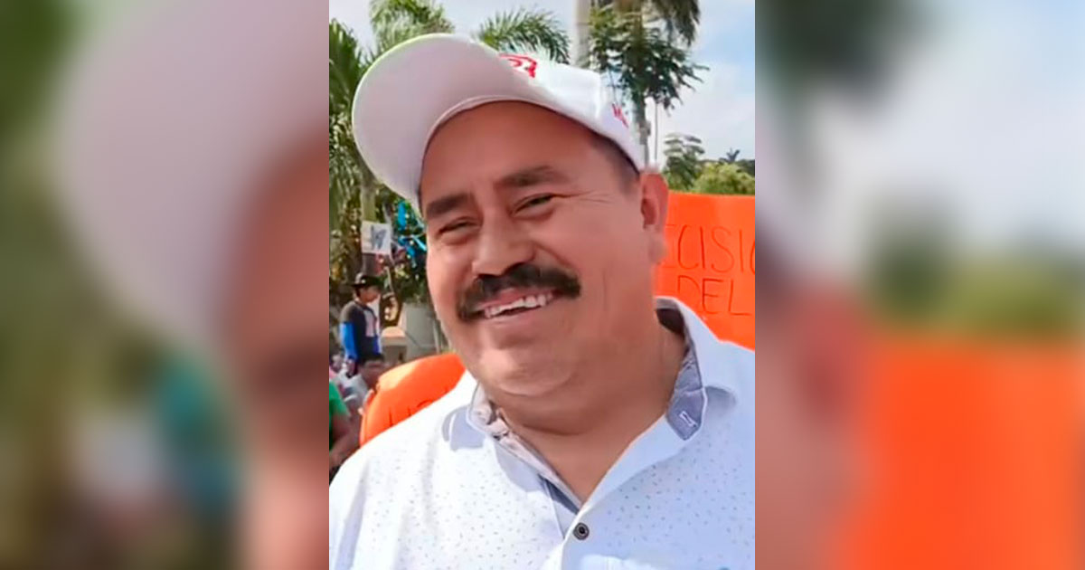 Tras protesta, logra registro como candidato a subagente Tras protesta, logra registro como candidato a subagente