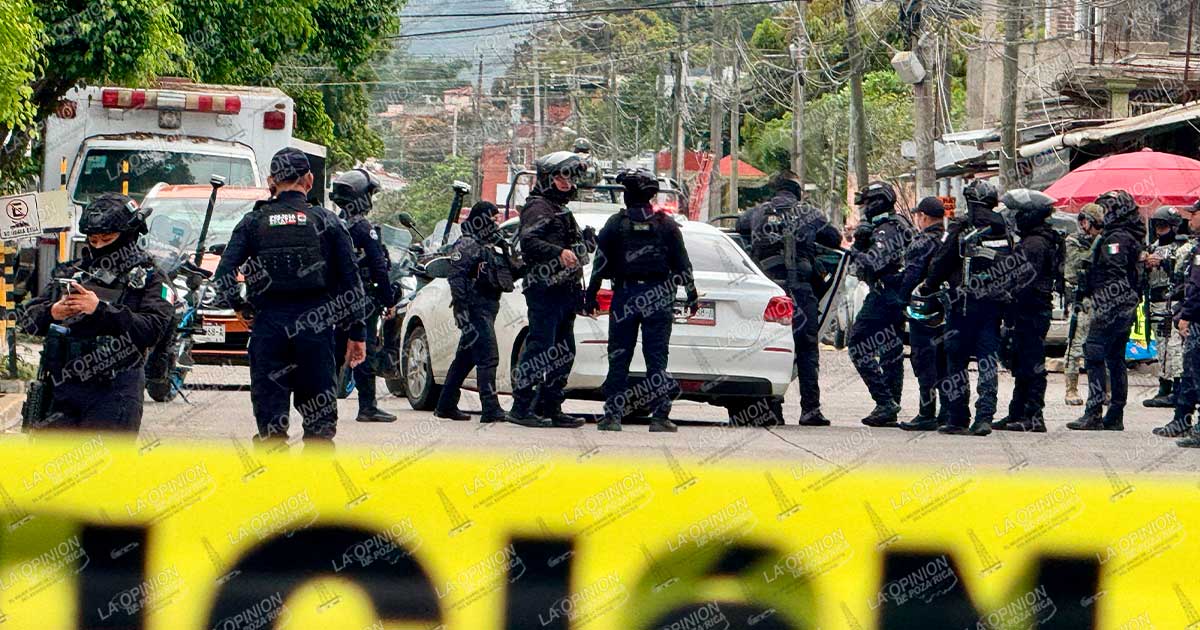 ¡Persecución y balacera! ¡Persecución y balacera!