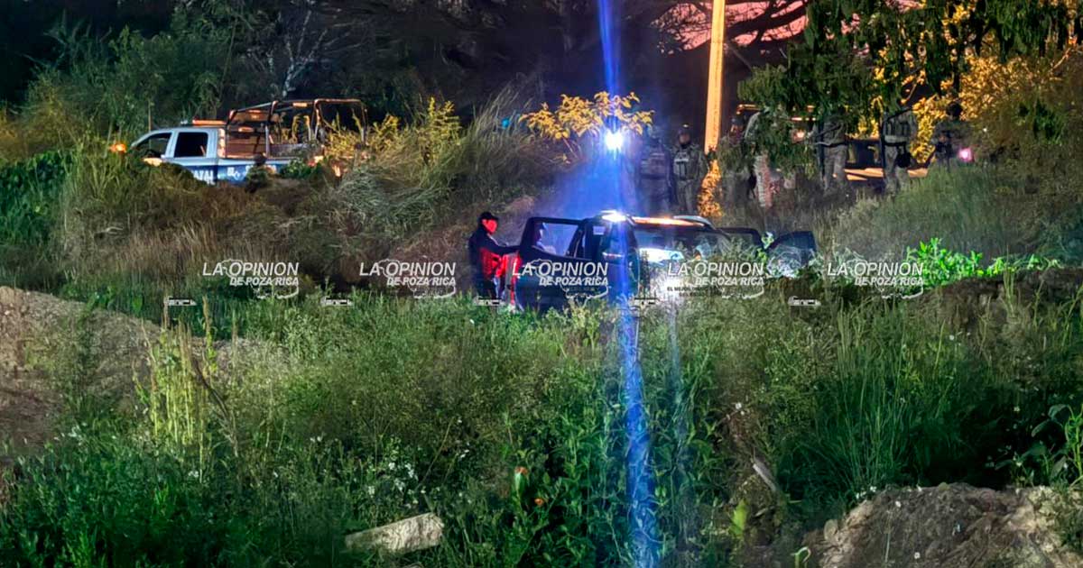 Balacera y persecución Balacera y persecución