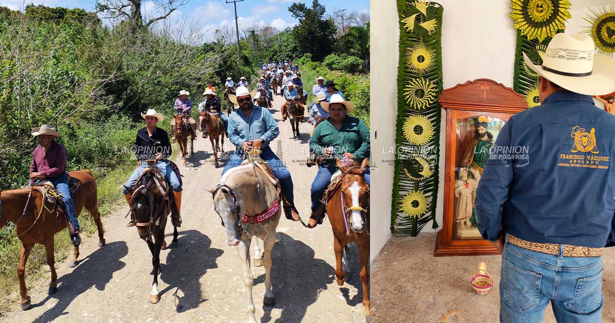 Celebran cuarta cabalgata en honor a San José en El Cabellal Celebran cuarta cabalgata en honor a San José en El Cabellal