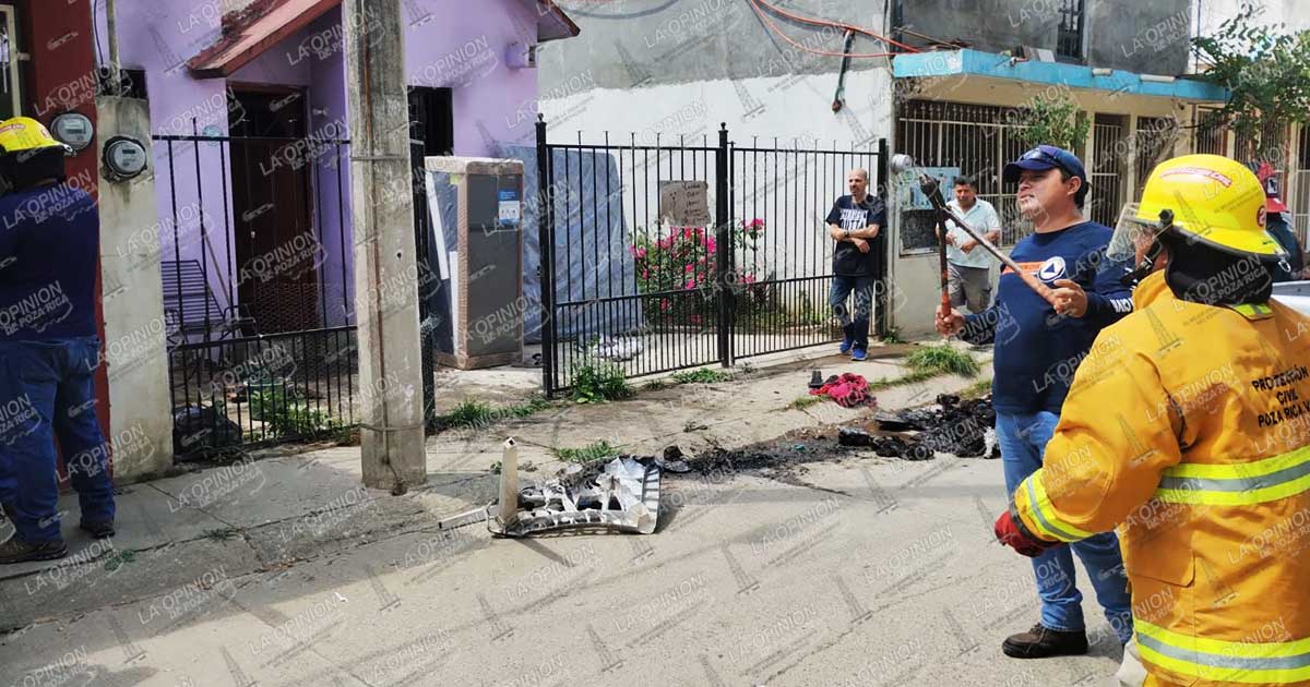 Cortocircuito origina incendio de una vivienda Cortocircuito origina incendio de una vivienda