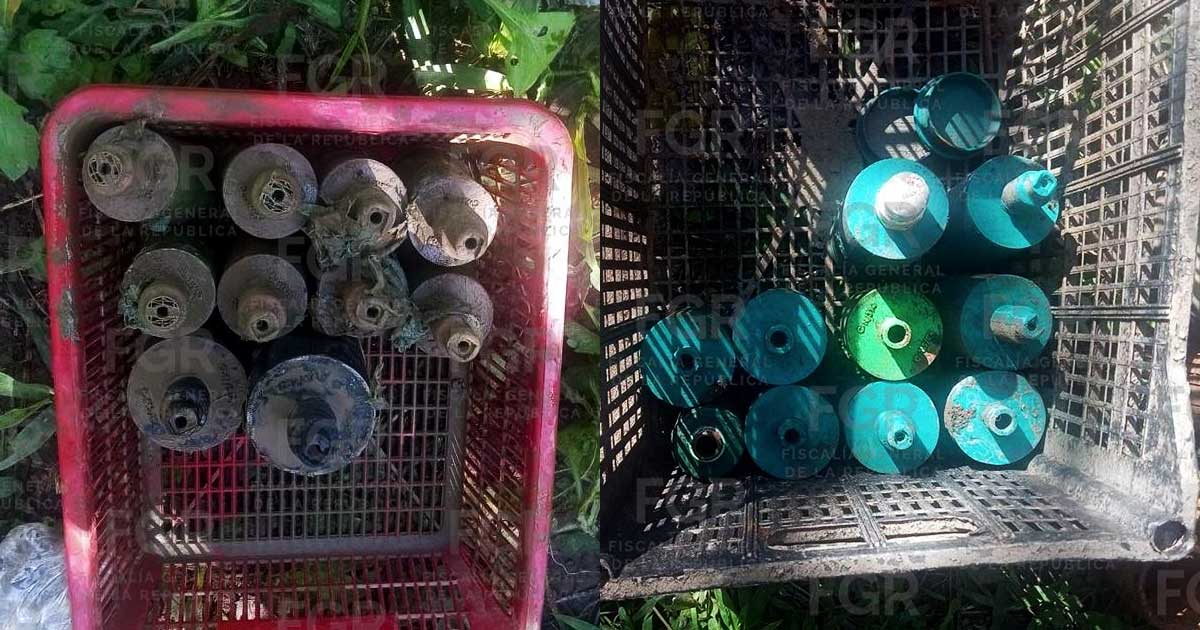 FGR asegura explosivos en Coyutla FGR asegura explosivos en Coyutla