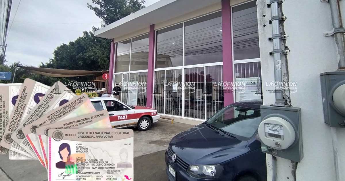 Perdieron vigencia 11 mil 959 credenciales INE en el 05 distrito Perdieron vigencia 11 mil 959 credenciales INE en el 05 distrito