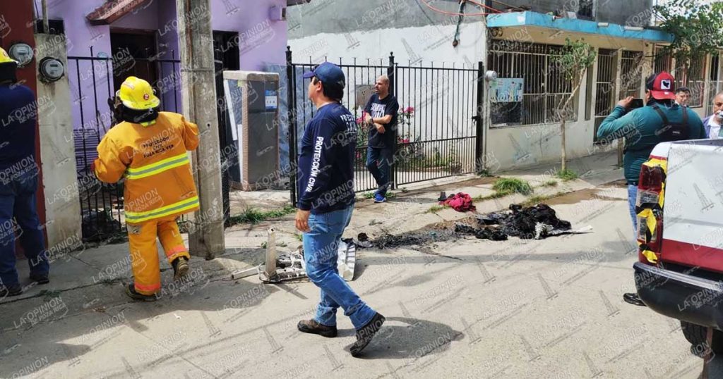 Cortocircuito origina incendio de una vivienda Cortocircuito origina incendio de una vivienda
