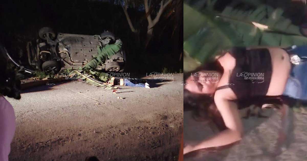 Herida en volcadura Herida en volcadura