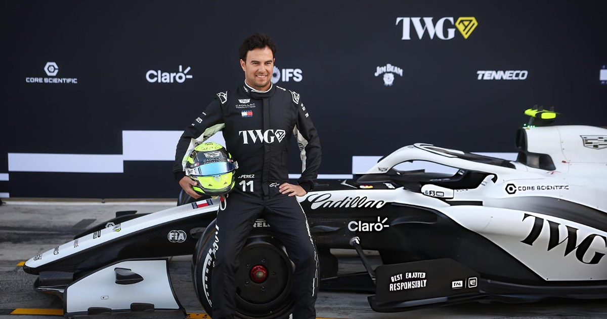 Franco Colapinto celebra el regreso de Checo Pérez a la F1 Franco Colapinto celebra el regreso de Checo Pérez a la F1