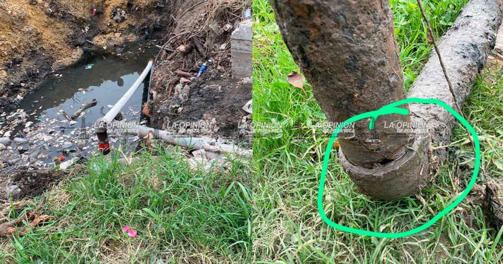 Se agrava problema del drenaje en Tecolutla; aguas negras contaminan toma de agua potable Se agrava problema del drenaje en Tecolutla; aguas negras contaminan toma de agua potable