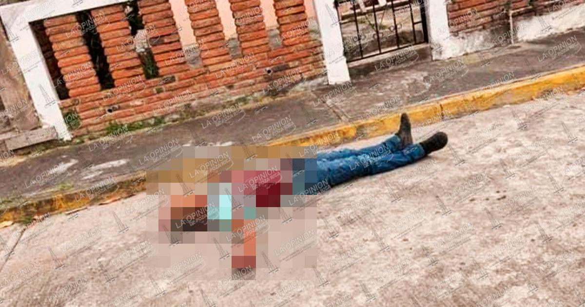 Ejecutan a hombre en Tenechaco Ejecutan a hombre en Tenechaco