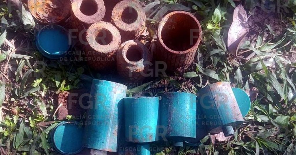 FGR asegura explosivos en Coyutla FGR asegura explosivos en Coyutla