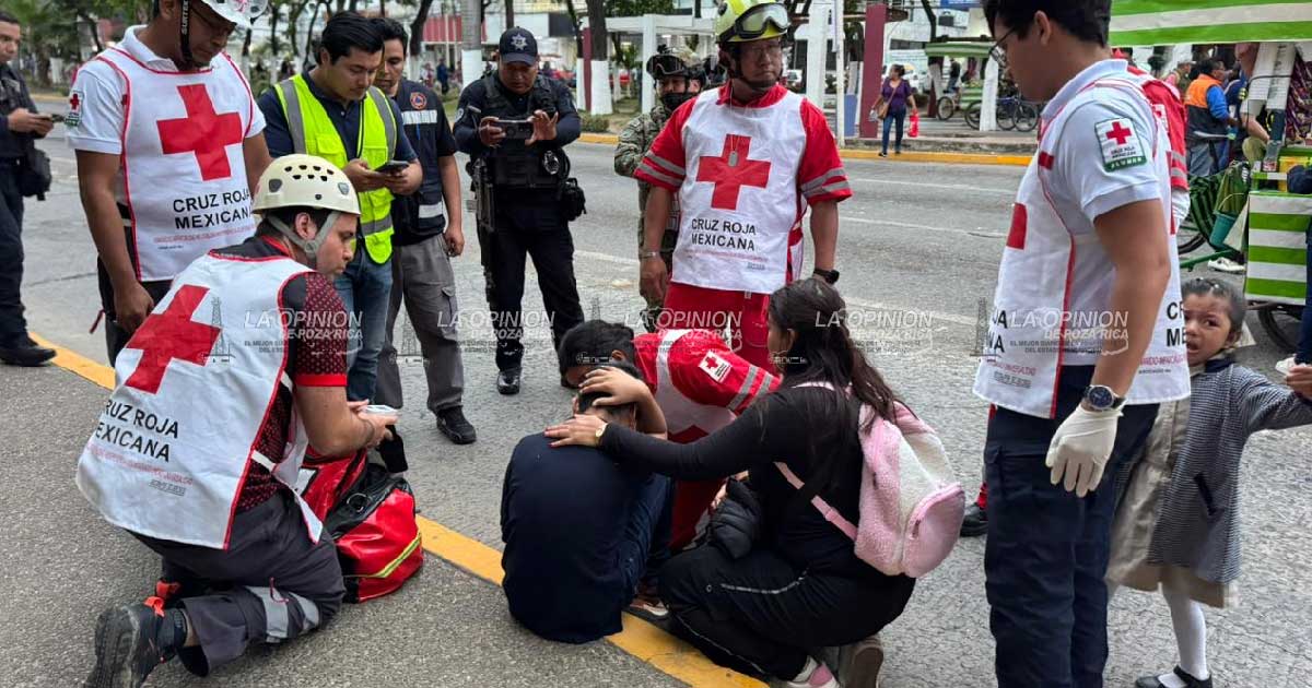 Caída lo manda al hospital Caída lo manda al hospital