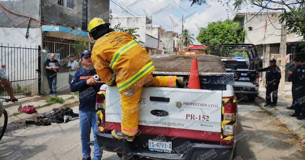 Cortocircuito origina incendio de una vivienda Cortocircuito origina incendio de una vivienda