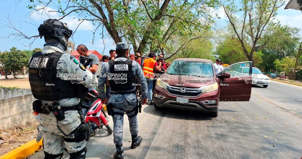 Maestra lesionada en choque por alcance Maestra lesionada en choque por alcance