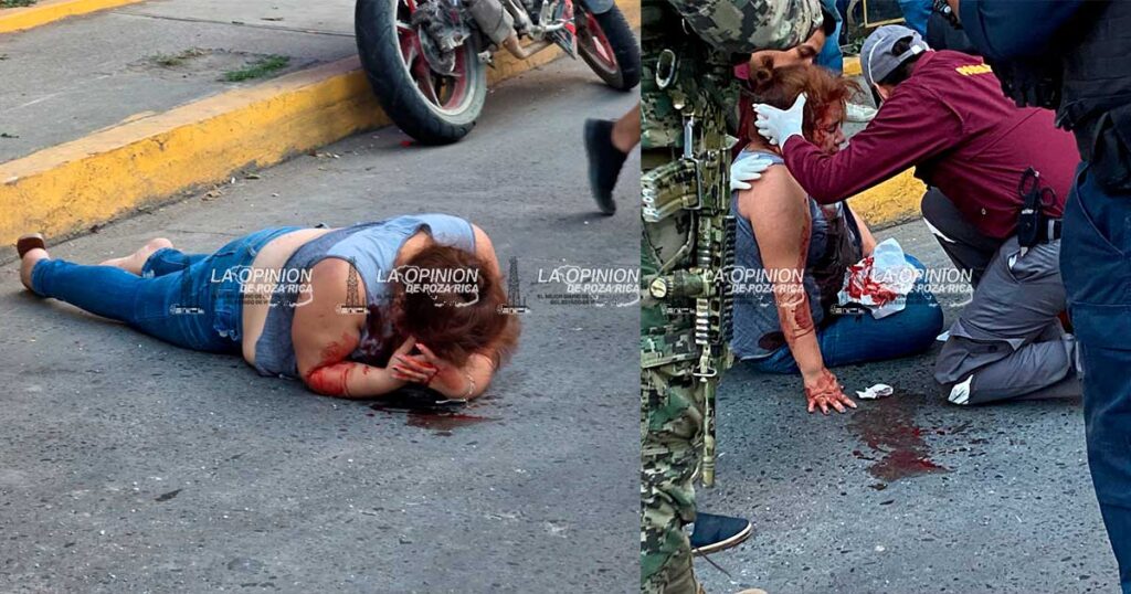 La arrollaron en pleno centro La arrollaron en pleno centro