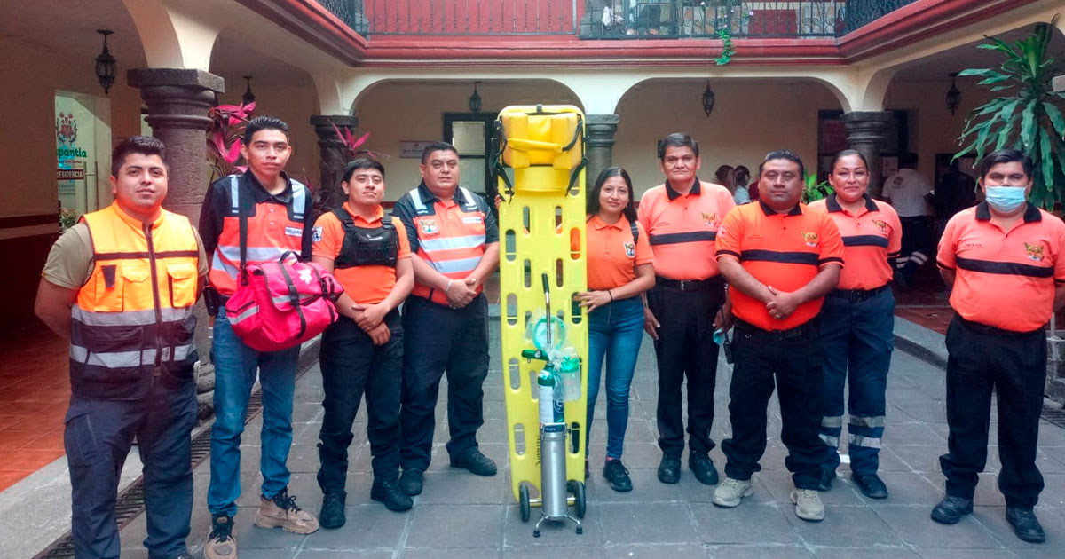 Papantla respalda a Escuadrón de Rescate Papantla respalda a Escuadrón de Rescate
