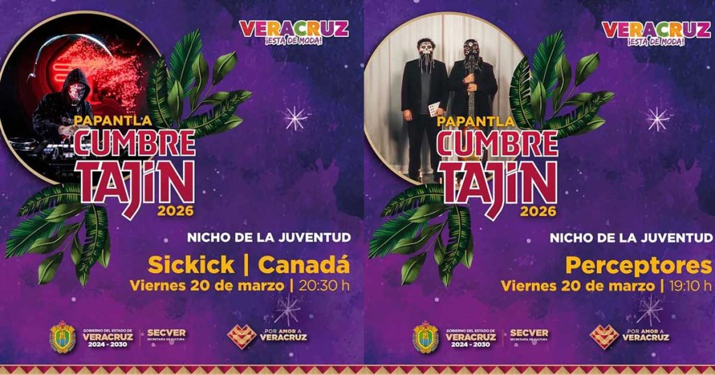 Perceptores destaca en Cumbre Tajín Perceptores destaca en Cumbre Tajín
