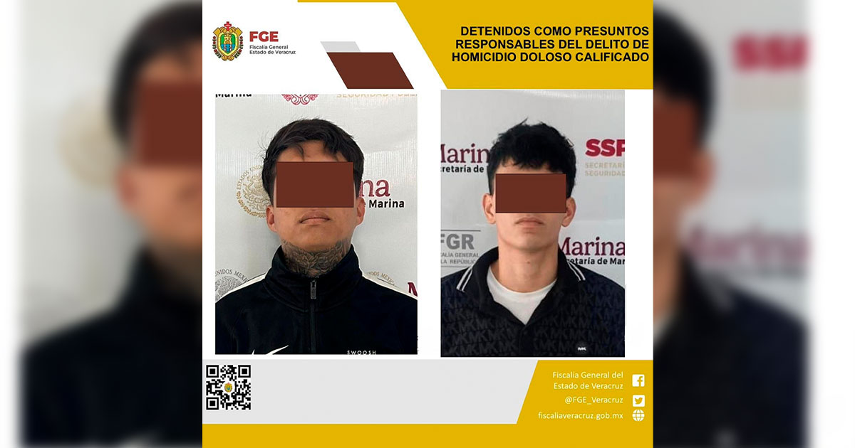 Detienen a 2 sujetos presuntos responsables de homicidio tras partido de Racing Veracruz Colapsa estructura donde alumnos de la Facultad de Derecho de la Universidad Veracruzana realizaban su fotografía de graduación, en Xalapa. El incidente dejó más de 20 estudiantes lesionados, luego de que la tarima instalada para la sesión se desplomara dentro de las instalaciones de la UV en la capital veracruzana.