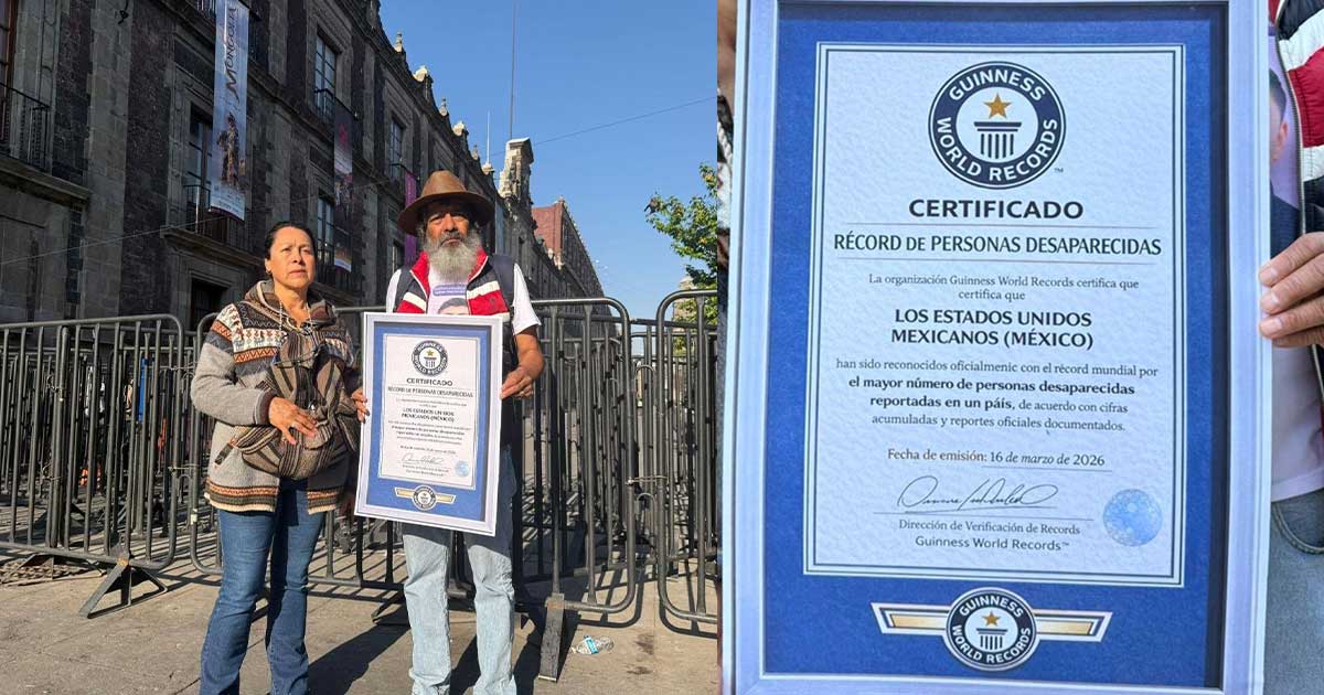 Llevan récord Guinness por desaparecidos Llevan récord Guinness por desaparecidos