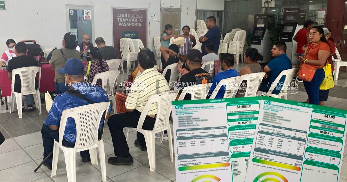 No es válido el recibo de luz porque rebasa el tiempo de expedición No es válido el recibo de luz porque rebasa el tiempo de expedición