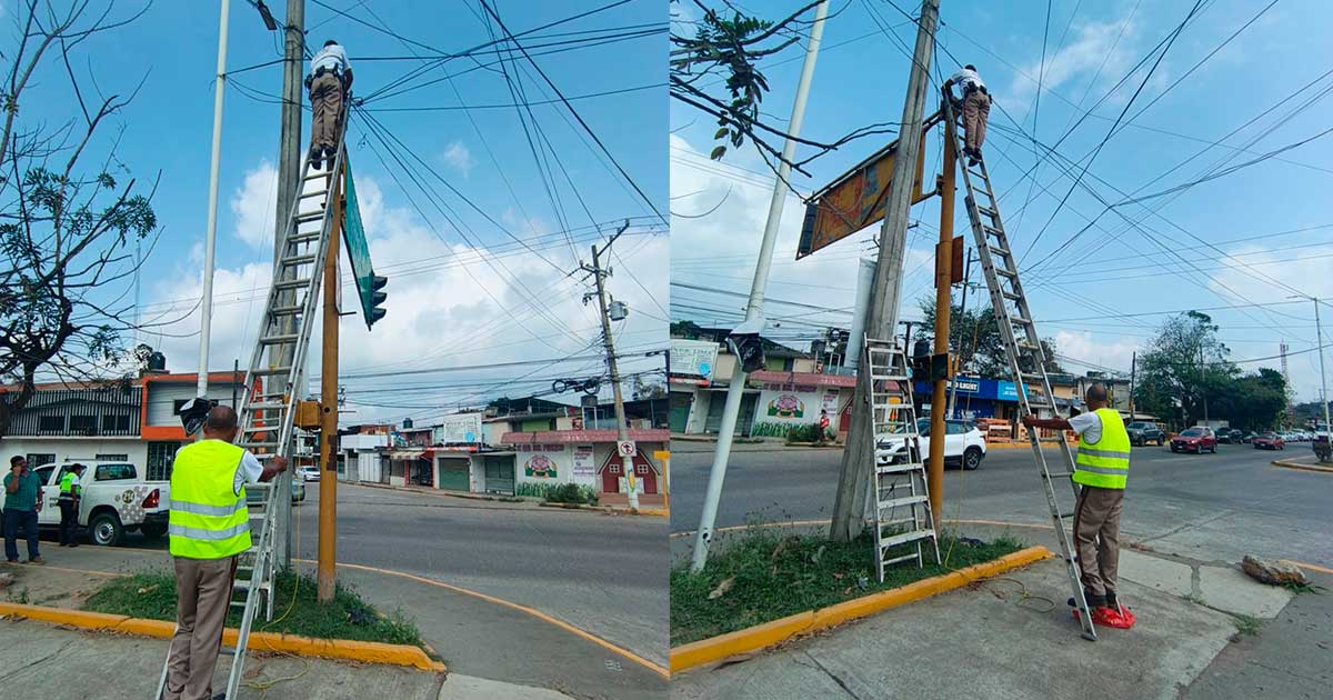 Fortalece Tránsito del Estado la vialidad segura en Poza Rica Fortalece Tránsito del Estado la vialidad segura en Poza Rica