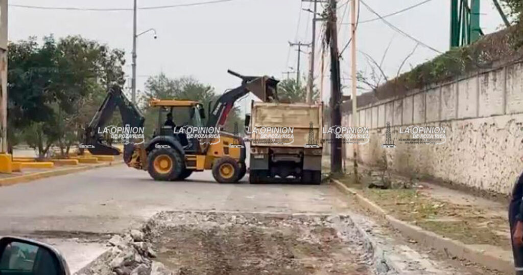Ayuntamiento aplica bacheo sobre el González Ortega