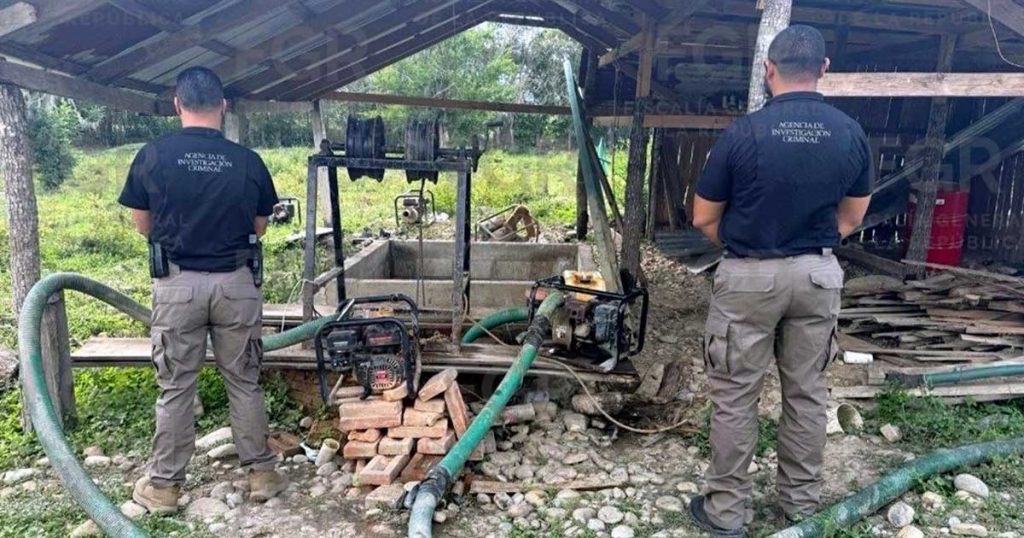 Cumplimenta PFM orden de cateo por probable extradicción ilegal de agua en Álamo, Veracruz Cumplimenta PFM orden de cateo por probable extradicción ilegal de agua en Álamo, Veracruz
