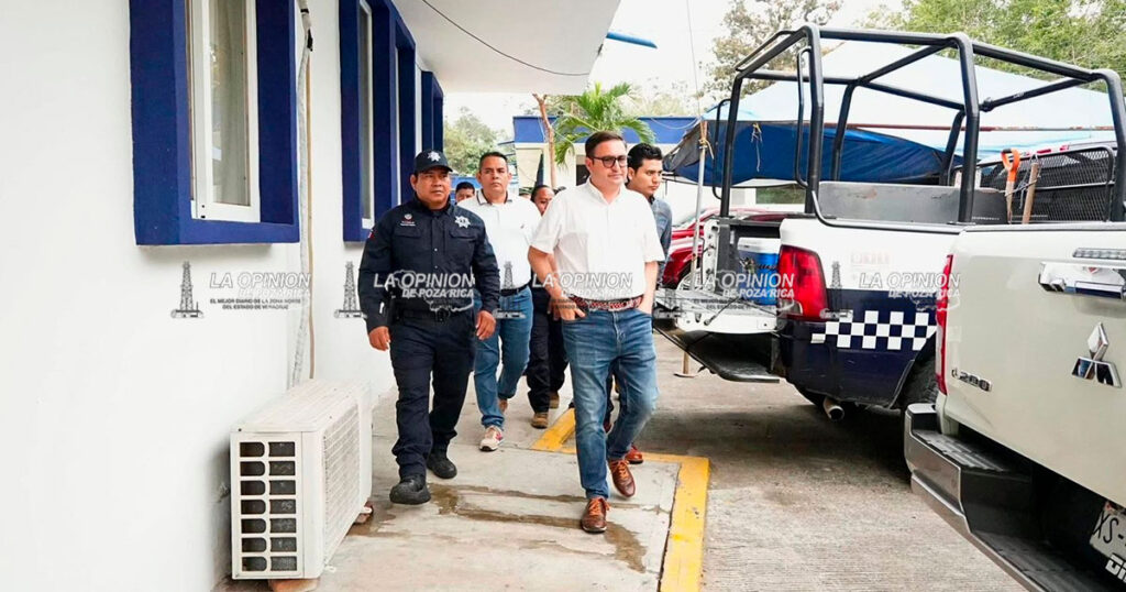 Gonzalo Flores recorre instalaciones de SPM Gonzalo Flores recorre instalaciones de SPM