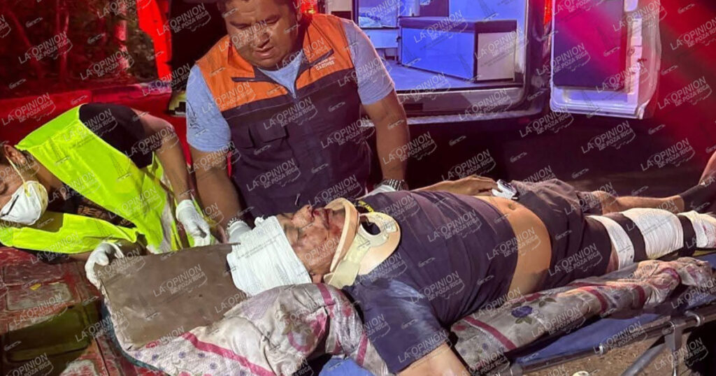 Motociclista al borde de la muerte Motociclista al borde de la muerte
