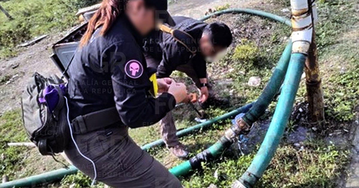 Cumplimenta PFM orden de cateo por probable extradicción ilegal de agua en Álamo, Veracruz Cumplimenta PFM orden de cateo por probable extradicción ilegal de agua en Álamo, Veracruz