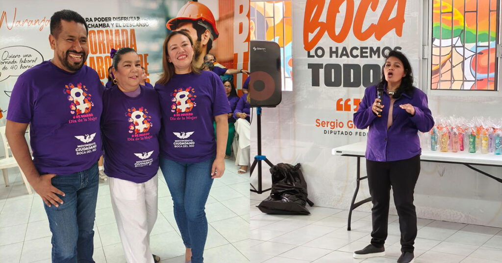 Las mujeres de Boca del Río son el motor de Movimiento Ciudadano Las mujeres de Boca del Río son el motor de Movimiento Ciudadano