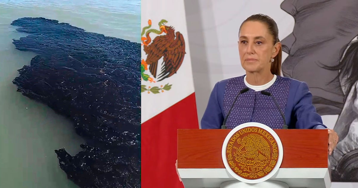 Sin impacto turístico por derrame de hidrocarburo: Sheinbaum Sin impacto turístico por derrame de hidrocarburo: Sheinbaum