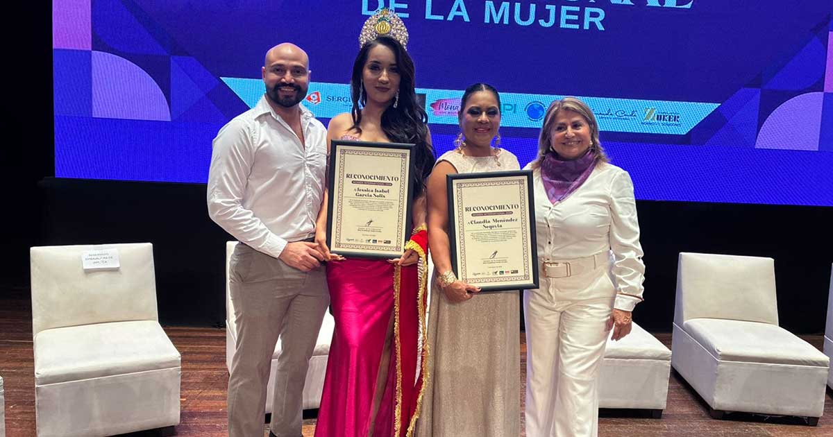 Veracruzana es galardonada con el Women International 2026 Veracruzana es galardonada con el Women International 2026