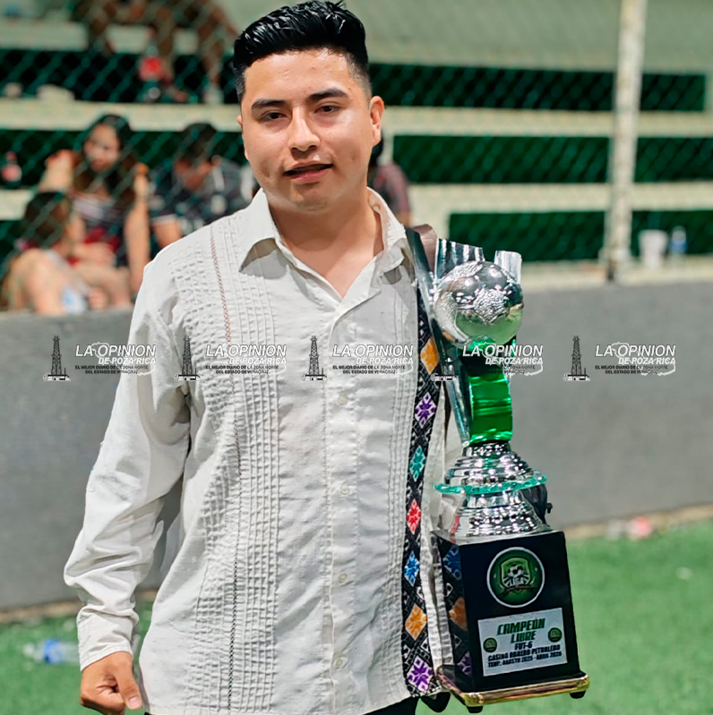 Record3 Publicidad se corona campeón empresarial en la temporada Clausura 2026 de la cancha del Casino Obrero Petrolero de Poza Rica.