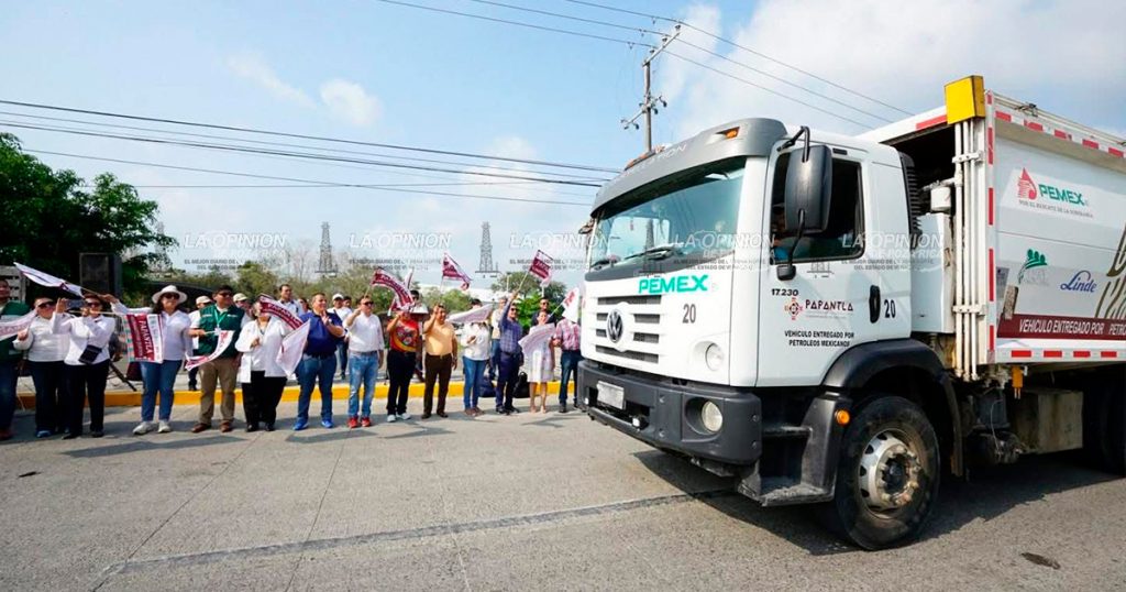 PEMEX dona 60 mil litros de combustible al Ayuntamiento