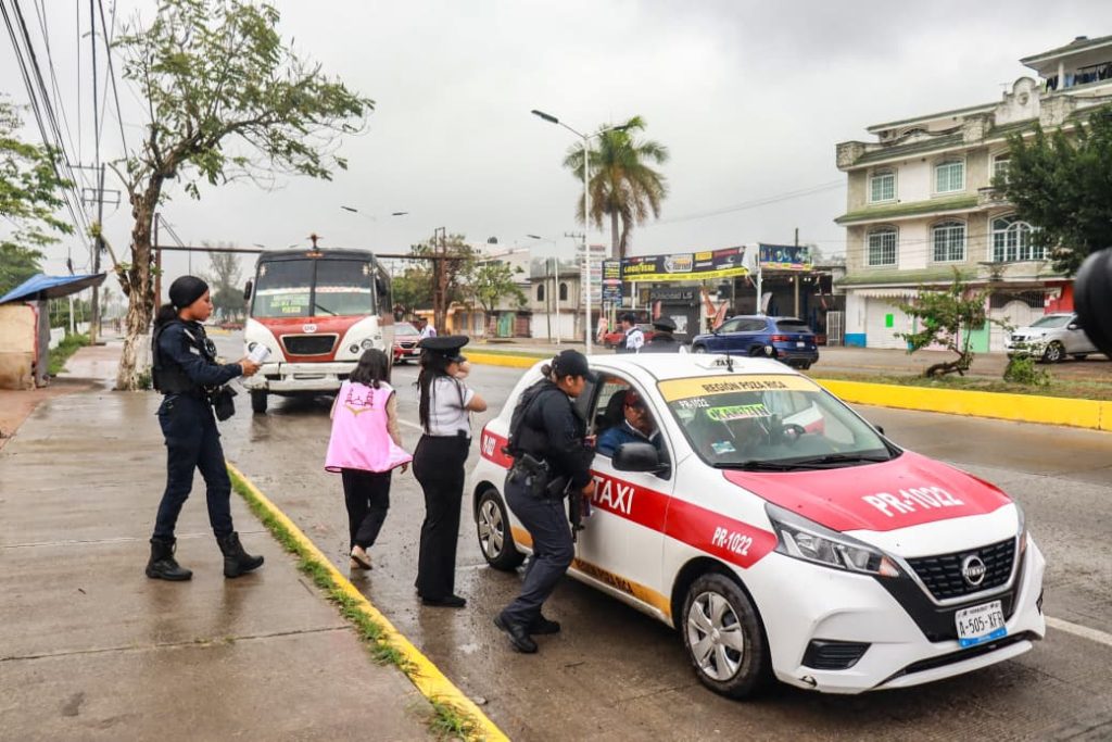 Implementa tránsito del estado ruta segura para transporte libre sin violencia