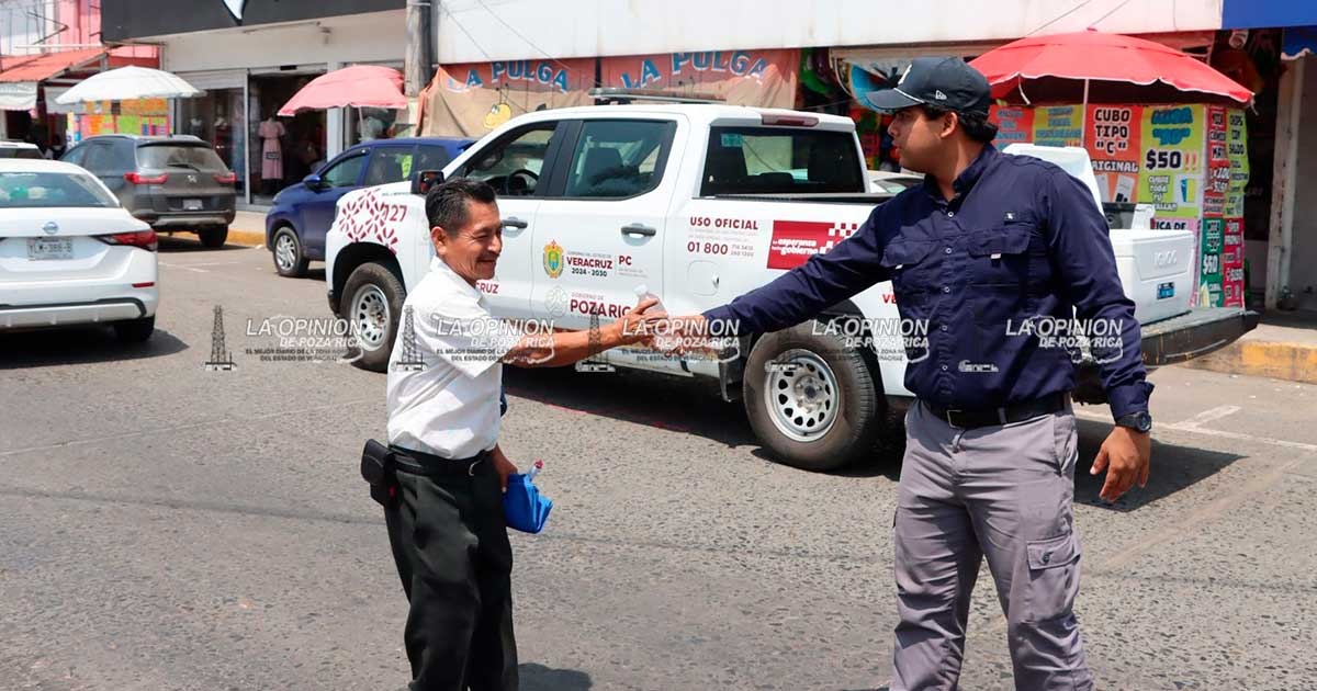 Activan módulos móviles de hidratación en puntos estratégicos de la ciudad Activan módulos móviles de hidratación en puntos estratégicos de la ciudad