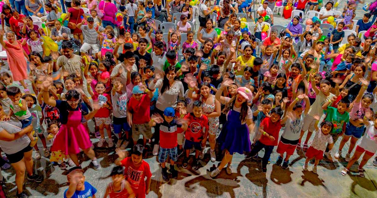 Gobierno municipal lleva alegría a colonias con festival de la niñez Gobierno municipal lleva alegría a colonias con festival de la niñez
