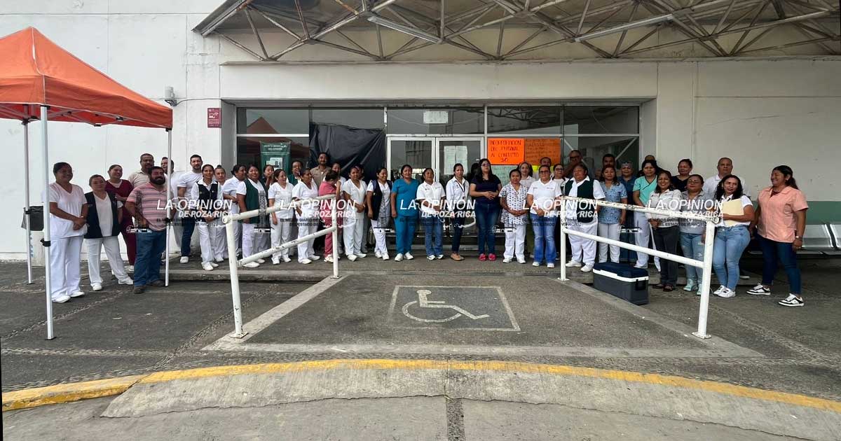 Cumple cuatro días protestas de los trabajadores de Salud Cumple cuatro días protestas de los trabajadores de Salud