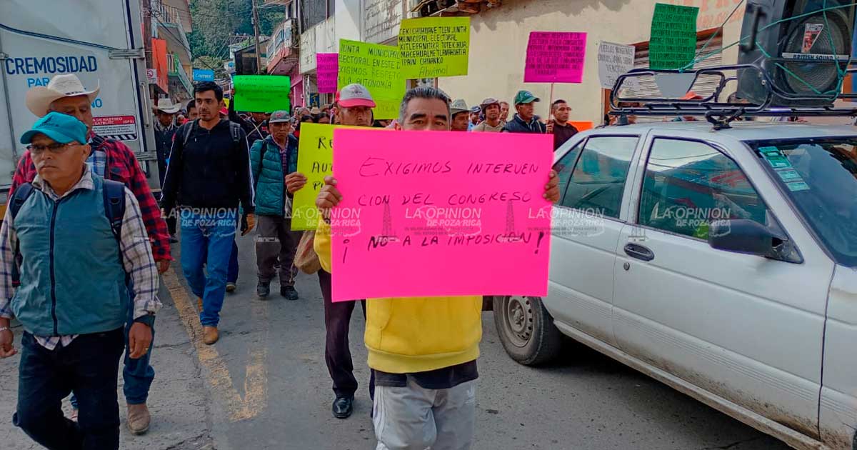Bloqueo y marcha por la elección de agentes Bloqueo y marcha por la elección de agentes