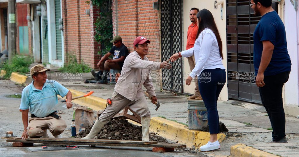 Supervisan avance de obra en avenida Antonio J. Bermúdez