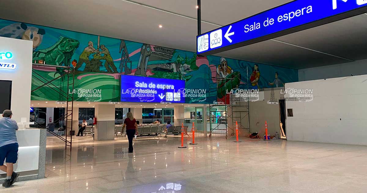 Nuevo mural turístico dará identidad a la central camionera
