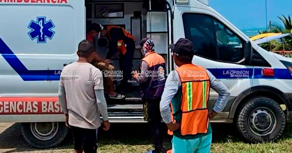 Joven a punto de ahogarse en Chaparrales Joven a punto de ahogarse en Chaparrales