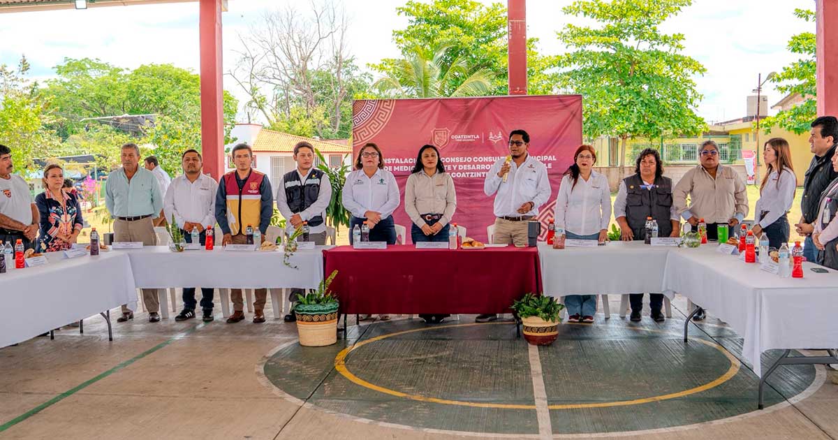 Coatzintla instala Consejo Ambiental