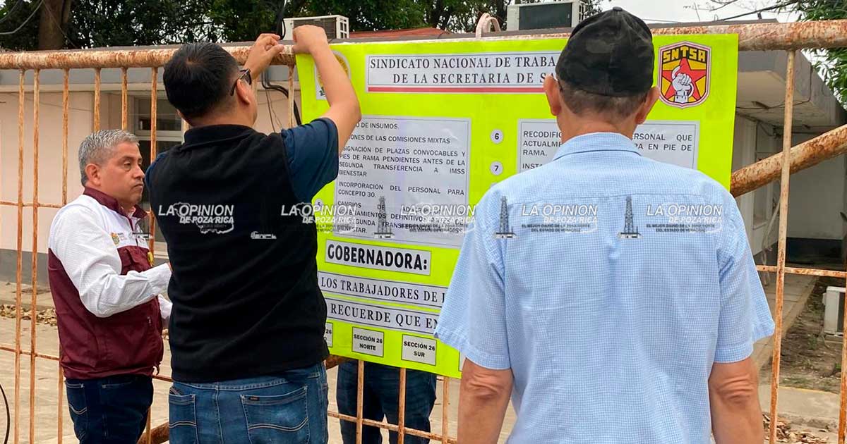 Mantienen diálogo con SESVER líderes del SNTSA Mantienen diálogo con SESVER líderes del SNTSA