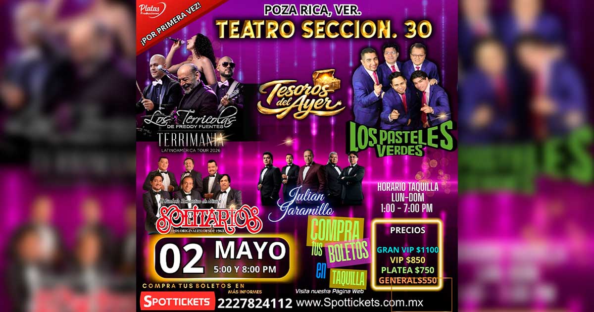 Tesoros del Ayer llega a Poza Rica Tesoros del Ayer llega a Poza Rica