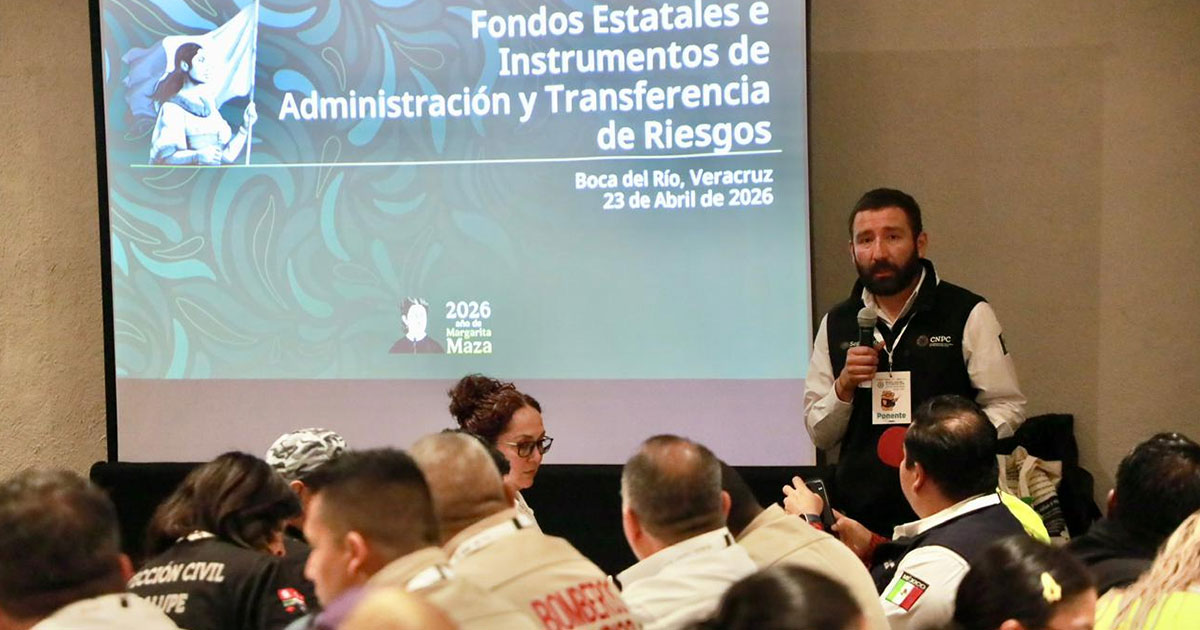 Veracruz prepara a nuevos directores municipales en protección civil Veracruz prepara a nuevos directores municipales en protección civil