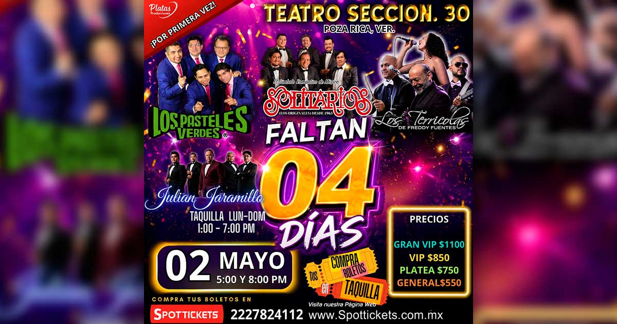 “Tesoros del Ayer” a cuatro días del evento