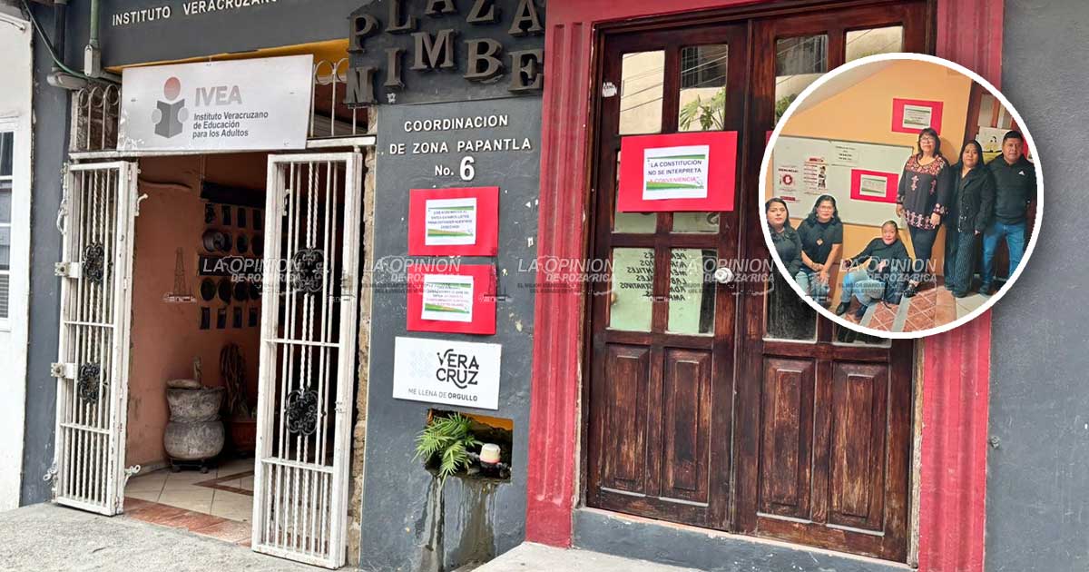 Protestan trabajadores del IVEA Protestan trabajadores del IVEA