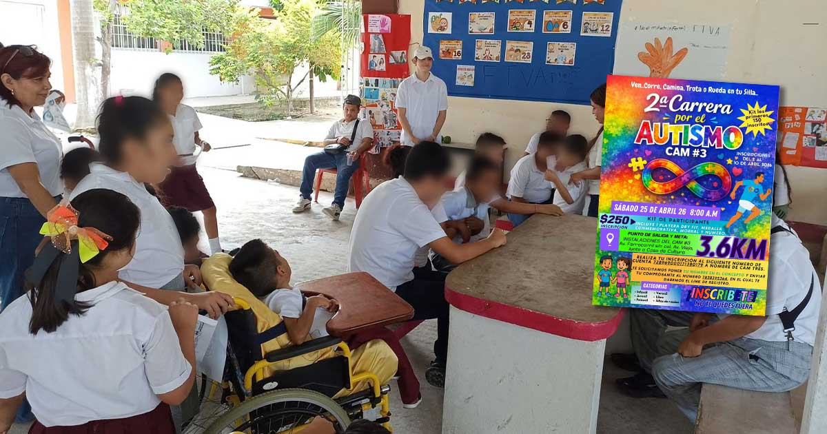 El CAM invita a la 2ª Carrera por el Autismo en Poza Rica El CAM invita a la 2ª Carrera por el Autismo en Poza Rica